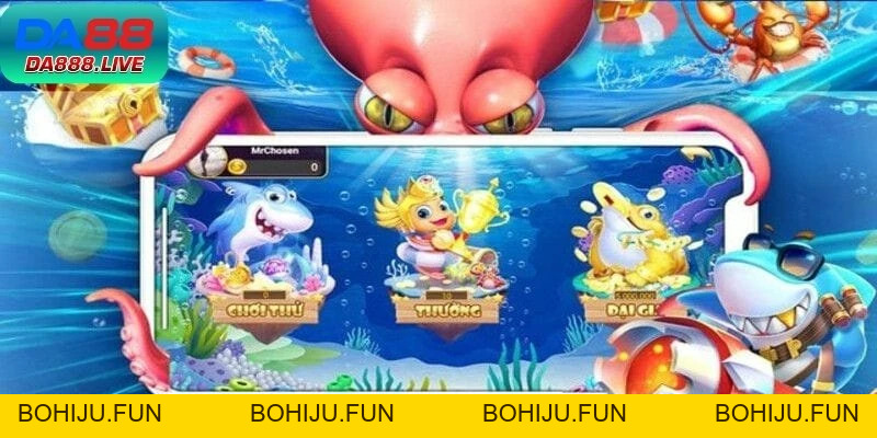 Bắn Cá Online DA88 – Chinh Phục Đại Dương, Rinh Thưởng Lớn